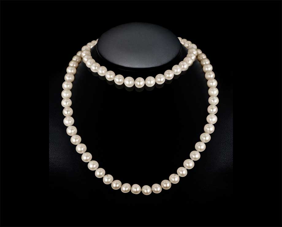 wedding Details about   Classic Cultured Pearl Necklace 18-20 inches 6mm gift for her