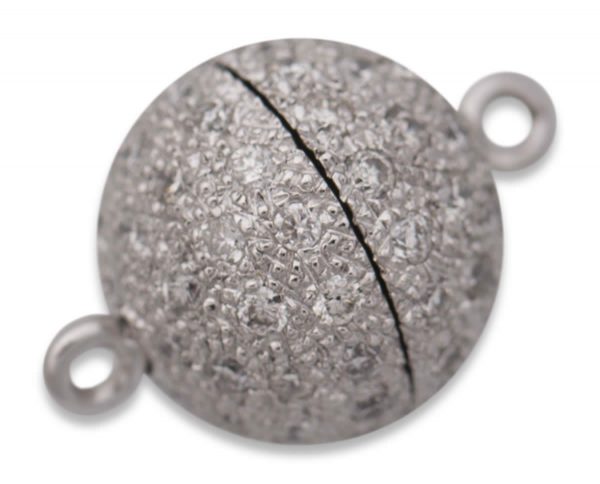 .65ct 10mm Diamond Ball Bracelet Clasp