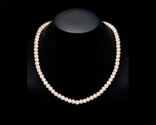 6mm Freshwater Pearl Necklace - A Quality