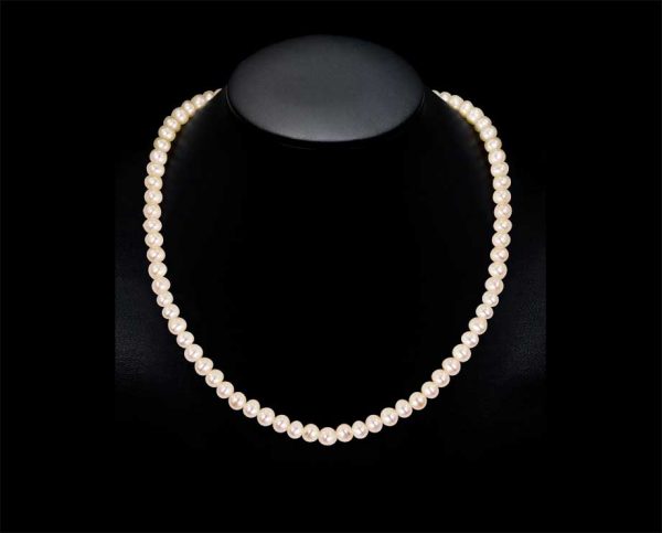 7mm Akoya Pearl Necklace - A Quality