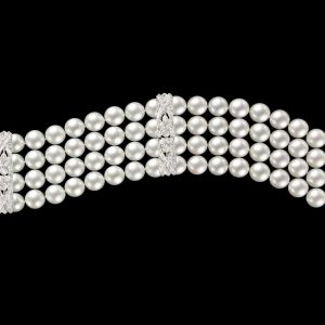 Diamond Pearl Bracelet