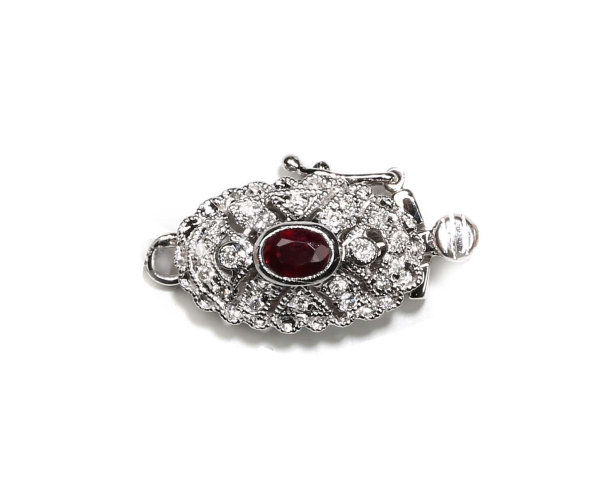 Colorful Beauty Pearl Necklace Clasp