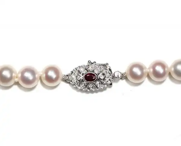 Colorful Beauty Pearl Necklace Clasp