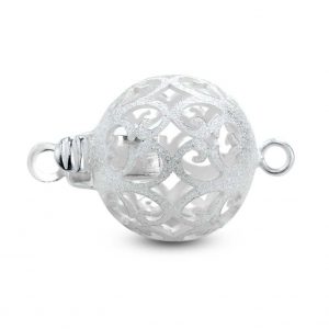 Floating Bracelet Silver Ball Clasp