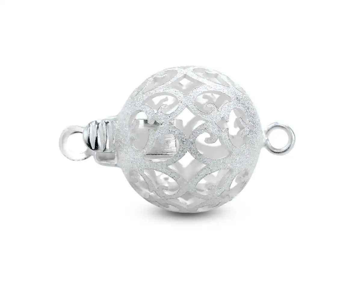 Floating Bracelet Silver Ball Clasp 1 Floating Bracelet Silver Ball Clasp