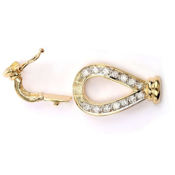 teardrop bracelet clasp