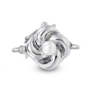 Bracelet Budding Pearl Flower Clasp