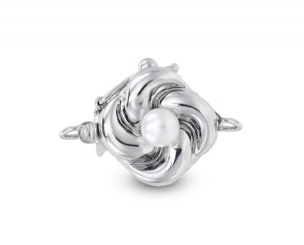 Bracelet Budding Pearl Flower Clasp