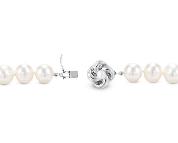 Budding Pearl Flower Clasp for Pearl Necklace