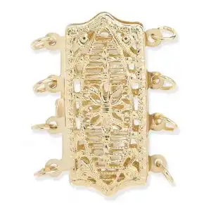 Filigree Clasp for Multiple Strand Necklace