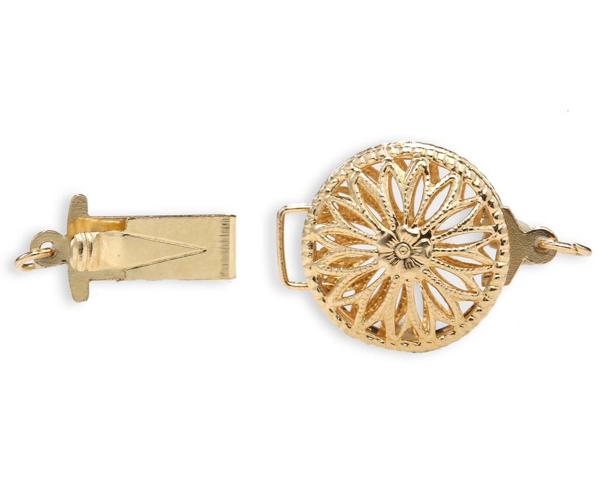 Filigree Clasp for Single Strand Necklace