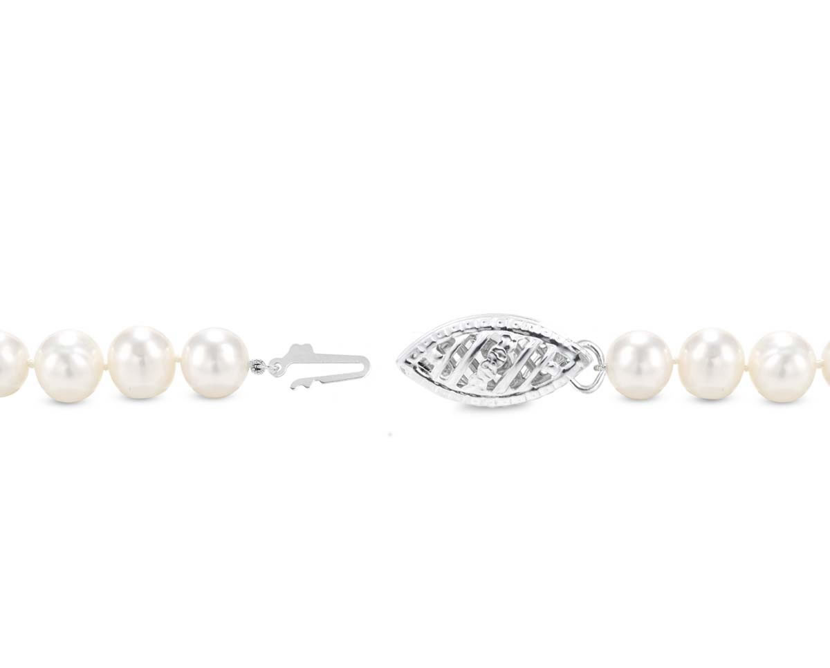 Small Diamond Lobster Pearl Bracelet Clasp