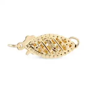 Filigree Fishhook Necklace Clasp