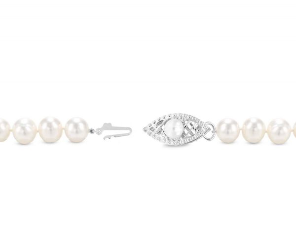 Filigree Pearl Fishhook Bracelet Clasp