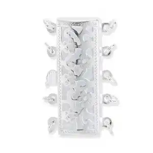 Flower 5 Strand Pearl Clasp