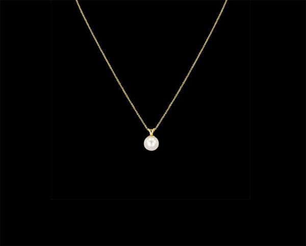 Gold Pearl Pendant