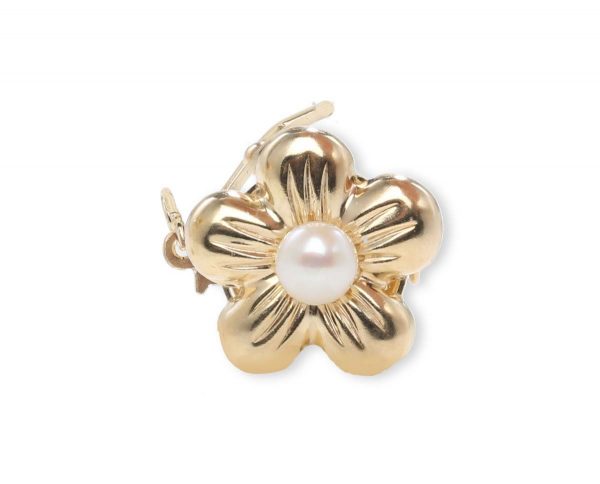 Golden Flower Bracelet Clasp