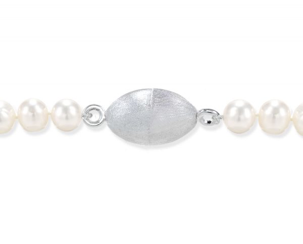 Oval Magnetic Pearl Clasp for Bracelet
