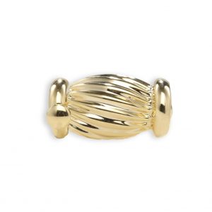 Golden Barrel Clasp for Pearl Bracelet