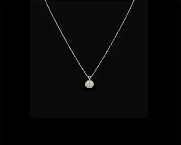 Silver Pearl Pendant