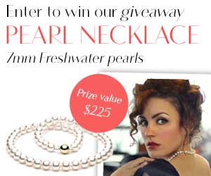 Enter to win a pearl necklace from Pearl & Clasp